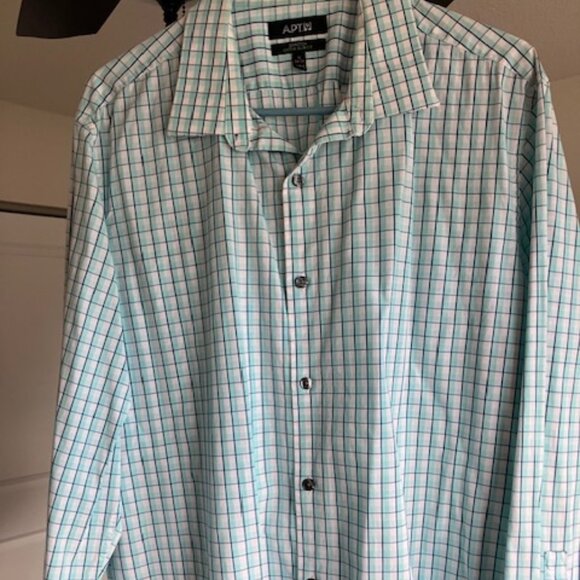 Apt. 9 Other - ❄️ ❄️ Winter Sale ❄️ ❄️ Apt. 9 Men Plaid Shirt Stretch Slim Fit